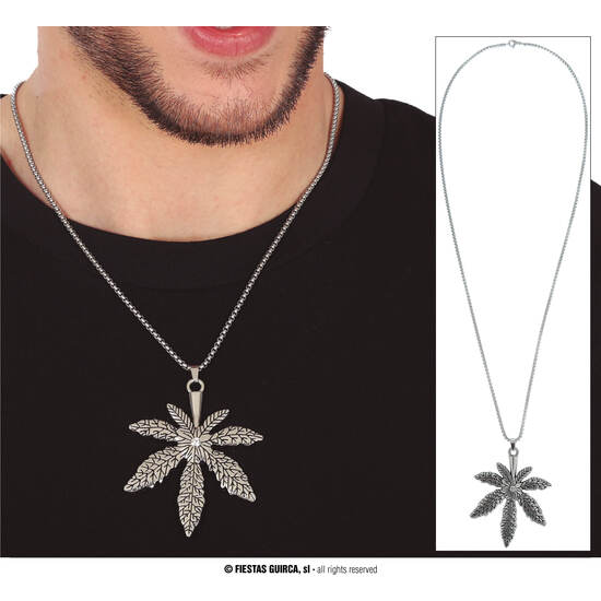 COLGANTE MARIHUANA METALICO image 0