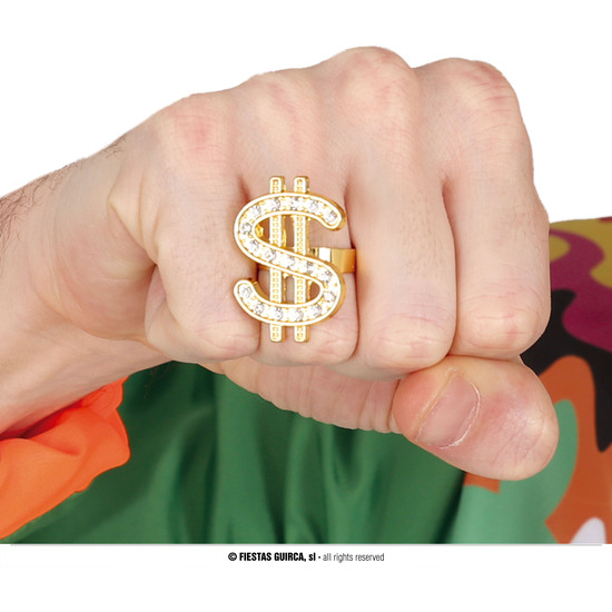 ANILLO "DOLLAR", METALICO image 0