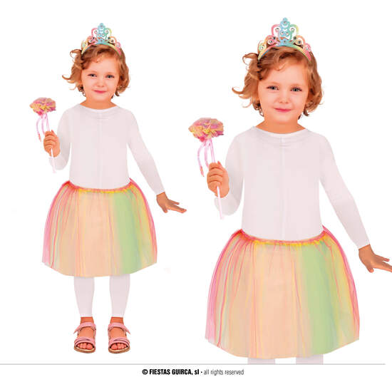 SET DIADEMA, VARITA Y TUTU, INFANTIL image 0