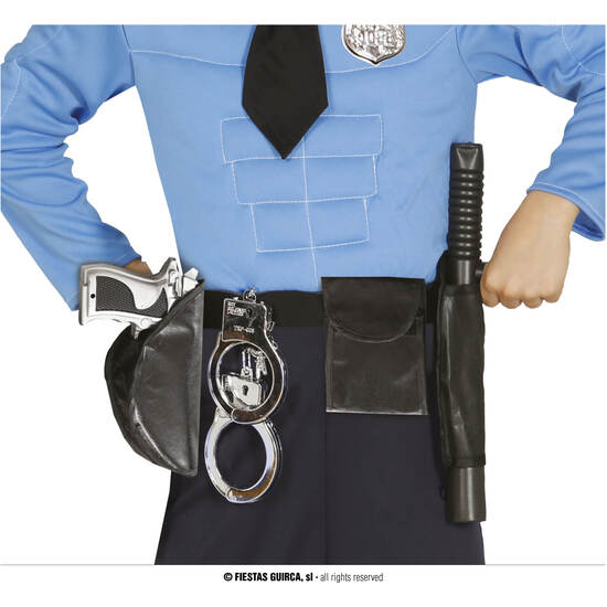 CINTURON POLICIA INFANTIL 4 PCS. image 0