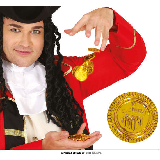 BOLSA 25 MONEDAS PIRATA image 0
