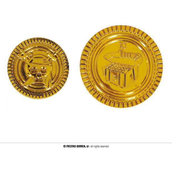 BOLSA 25 MONEDAS PIRATA image 2
