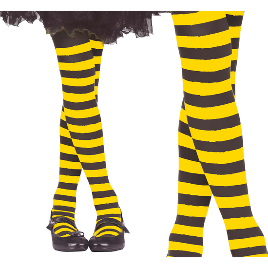 PANTYS AMARILLOS CON RAYAS 3-6 AÑOS image 0