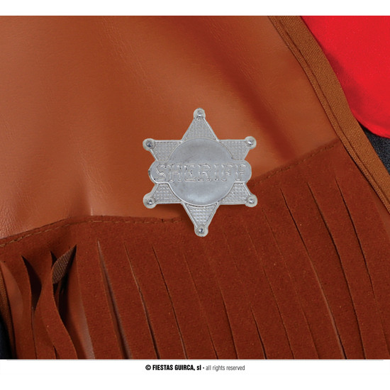 ESTRELLA "SHERIFF", PLASTICO, 5.50 CMS image 0
