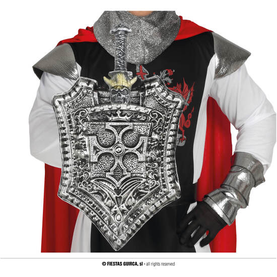 ESCUDO 44 CMS CON ESPADA 58 CMS, CRUZ image 0