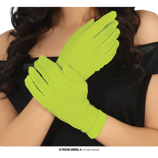 GUANTES VERDE LIMA 20 CMS. image 0