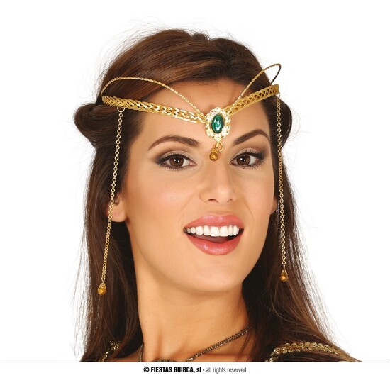 DIADEMA MEDIEVAL METALICA ORO image 0