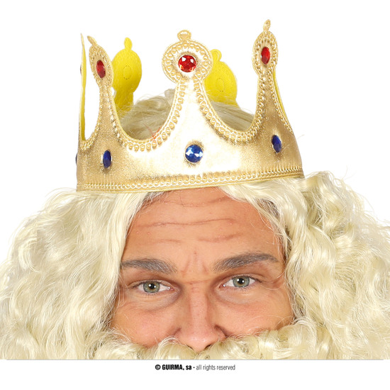 CORONA REY TELA ORO image 0