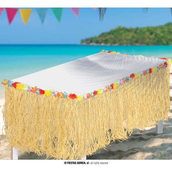 DECORACION MESA HAWAI 275 X 75 CMS image 0
