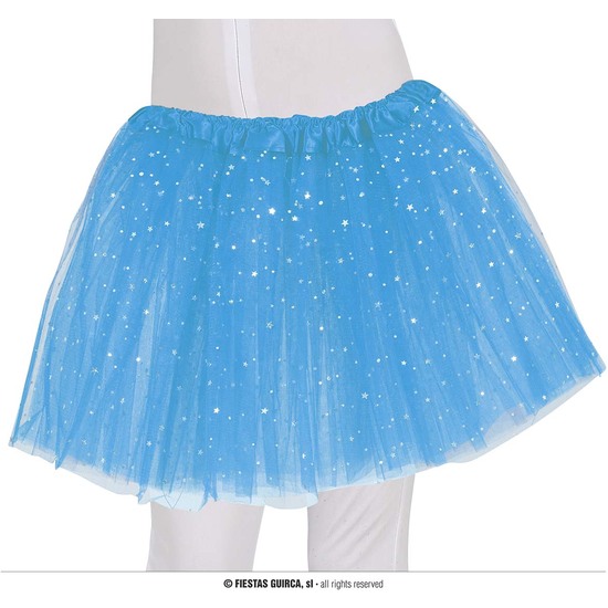 TUTU ESTRELLAS, AZUL CIELO, INFANTIL, 30 CMS image 0