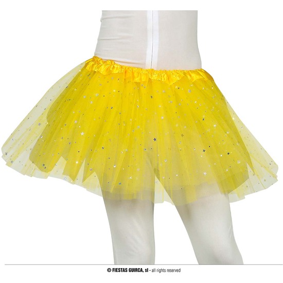 TUTU ESTRELLAS, AMARILLO, INFANTIL, 30 CMS image 0