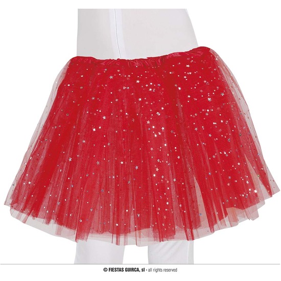 TUTU ESTRELLAS, ROJO, INFANTIL, 30 CMS image 0