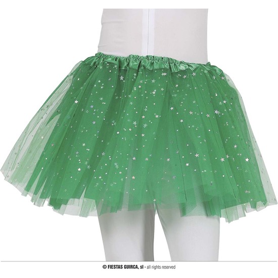 TUTU ESTRELLAS, VERDE, INFANTIL, 30 CMS image 0