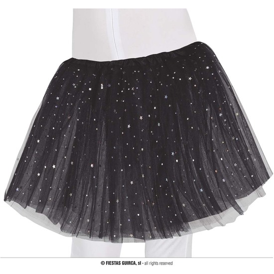 TUTU ESTRELLAS, NEGRO, INFANTIL, 30 CMS image 0