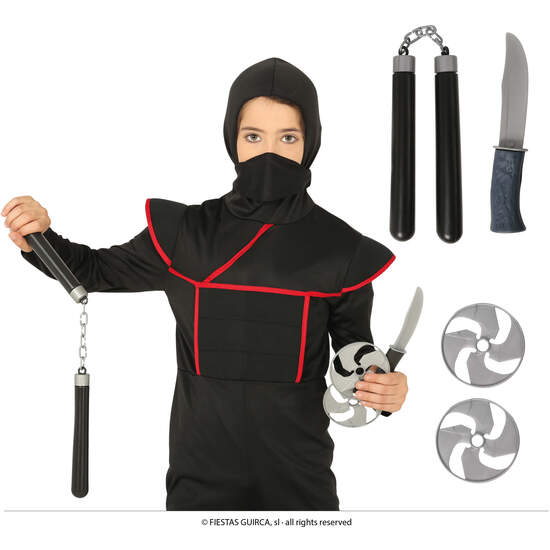 SET NINJA CON NUNCHACOS image 0