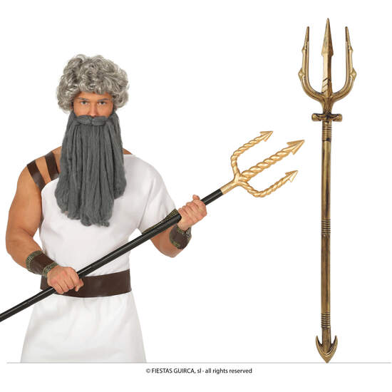 TRIDENTE POSEIDON DESMONTABLE 135 CMS. image 0