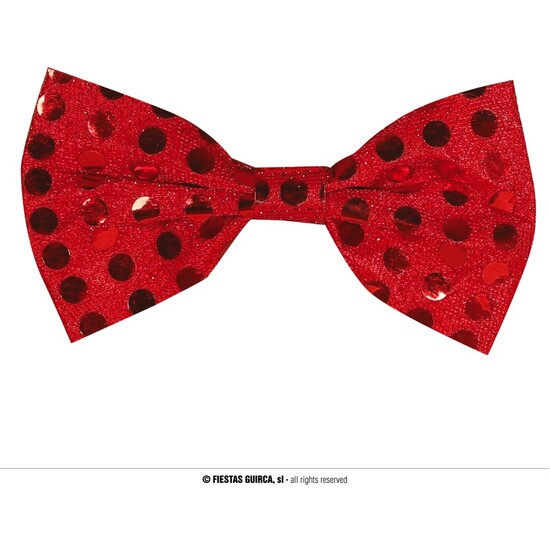 PAJARITA LENTEJUELAS ROJO 11 CMS. image 0
