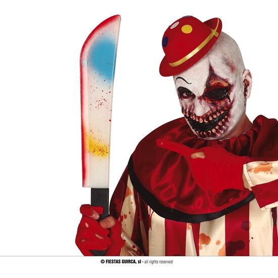 MACHETE MULTICOLOR 54 CMS. image 0