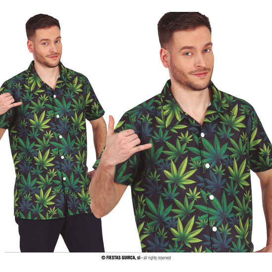 CAMISA MARIHUANA, ADULTO, 48 – 50 (M) image 0