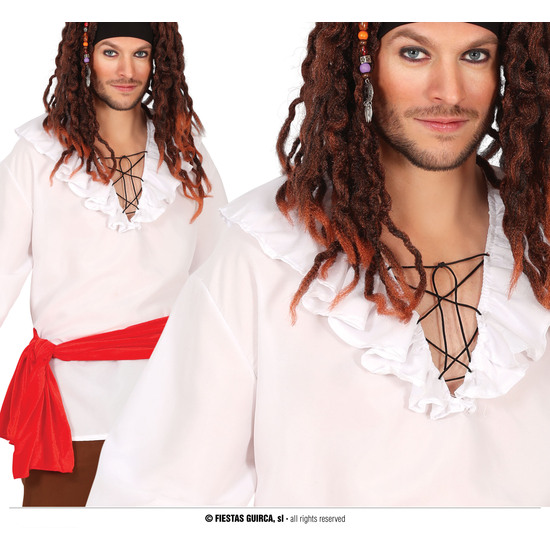 CAMISA PIRATA, ADULTO, 52 – 54 (L) image 0