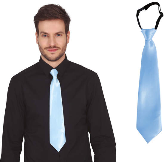 CORBATA AZUL CIELO 45 CMS. image 0