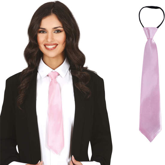 CORBATA ROSA 45 CMS. image 0