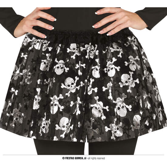 TUTU NEGRO PIRATA, 40 CMS image 0