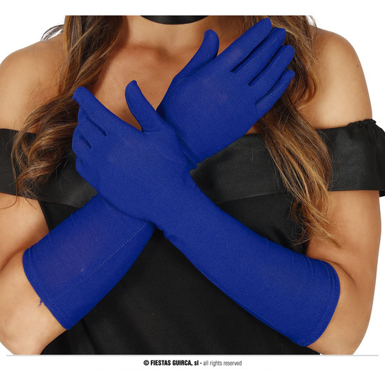 GUANTES AZUL MARINO 42 CMS. image 0