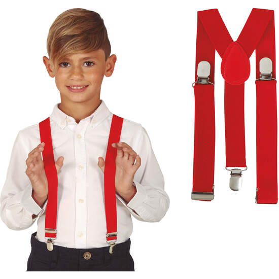TIRANTES ROJOS INFANTILES image 0