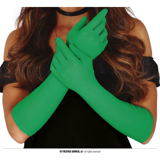 GUANTES VERDE BOSQUE 42 CMS. image 0