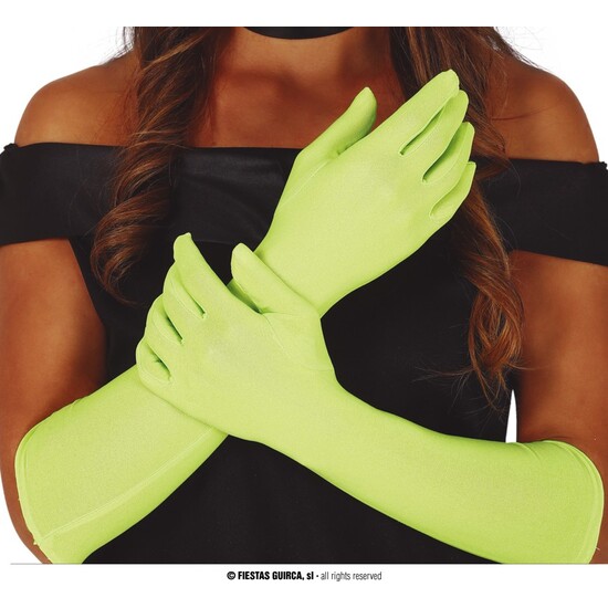 GUANTES VERDE LIMA 42 CMS. image 0