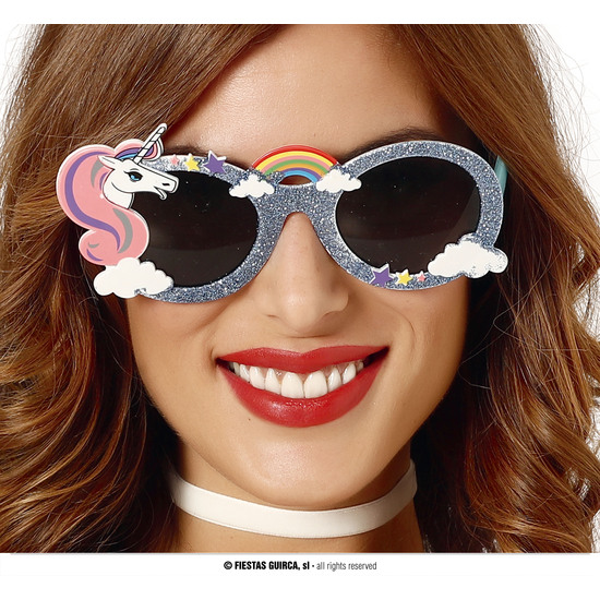 GAFAS UNICORNIO CON GLITTER image 0