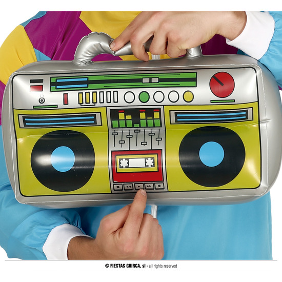 RADIO HINCHABLE 40 X 20 CMS. image 0