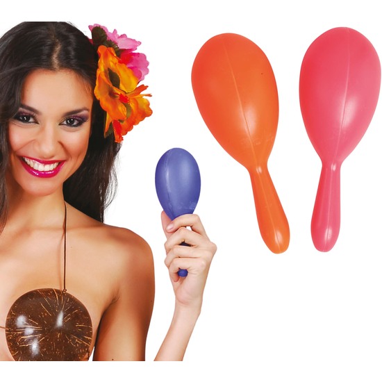 PAR DE MARACAS 18 CMS. image 0