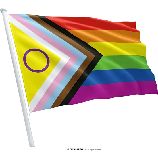 BANDERA INCLUSIVA, 90X150 CMS image 0