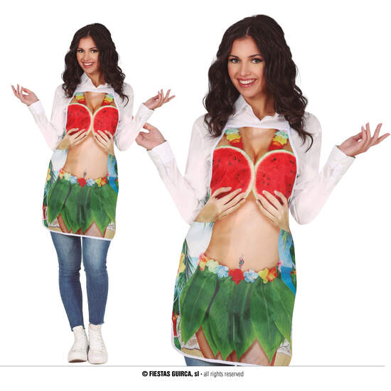 DELANTAL HAWAIANA, ADULTA image 0