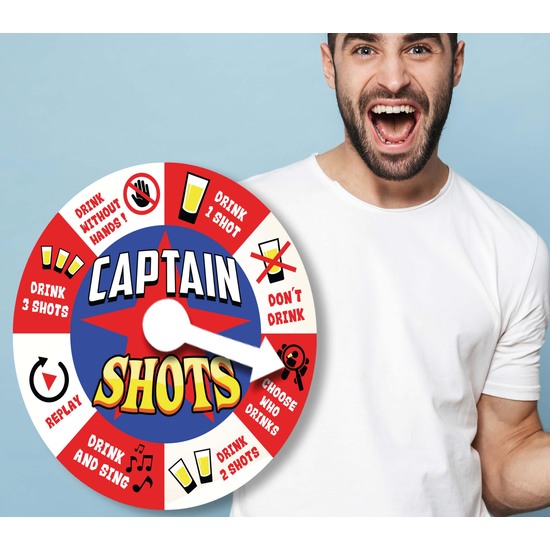 RULETA CAPITAN SHOTS, 40 CMS image 0