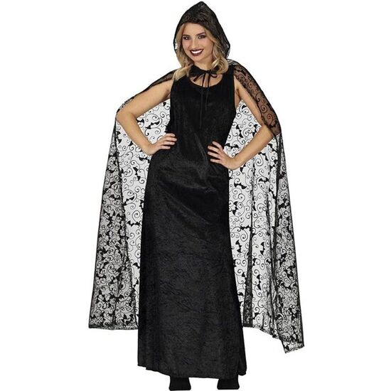 CAPA HALLOWEEN CON CAPUCHA, 120 CMS image 0
