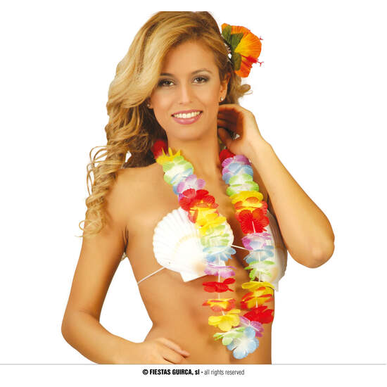 COLLAR HAWAIANO MULTICOLOR 6,50 CMS. image 0