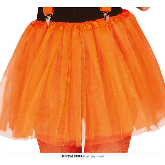 TUTU, 40 CMS., NARANJA NEON image 0