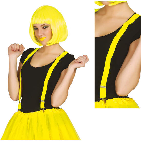 TIRANTES AMARILLO NEON image 0
