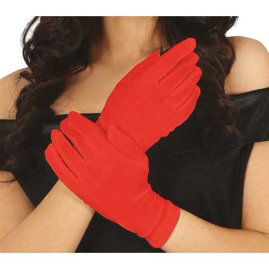 GUANTES ROJOS 23 CM image 0