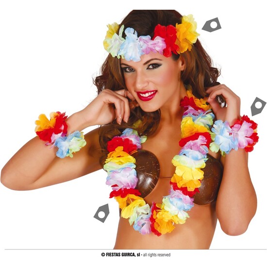 CONJUNTO HAWAIANO MULTICOLOR EXTRA image 0
