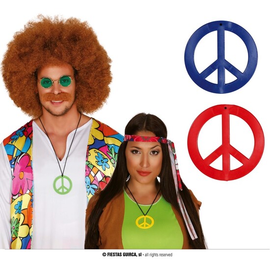 COLGANTES HIPPIE COLORES SURT.7 CMS. image 0