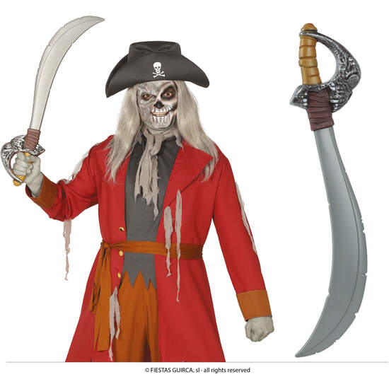 ESPADA PIRATA 7 MARES 72 CMS. image 0