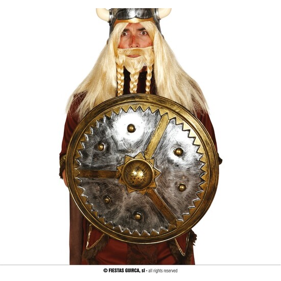 ESCUDO VIKINGO REDONDO 61 CMS. image 0