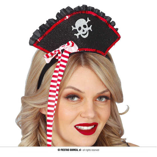 MINIHAT DIADEMA PIRATA image 0
