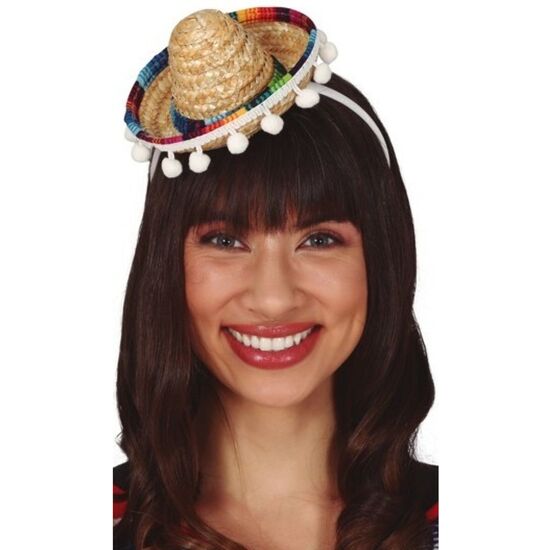 MINIHAT DIADEMA MEXICANO image 0