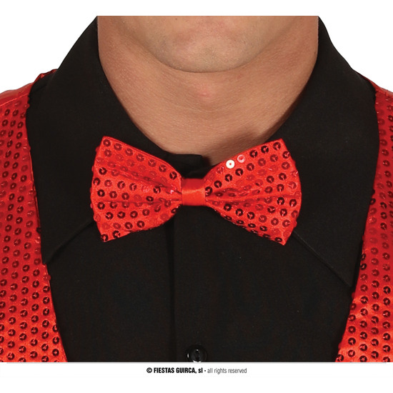 PAJARITA LENTEJUELAS ROJA 12 CMS. image 0
