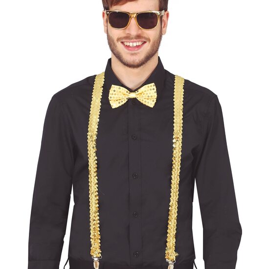 CONJUNTO LENTEJUELAS ORO image 0